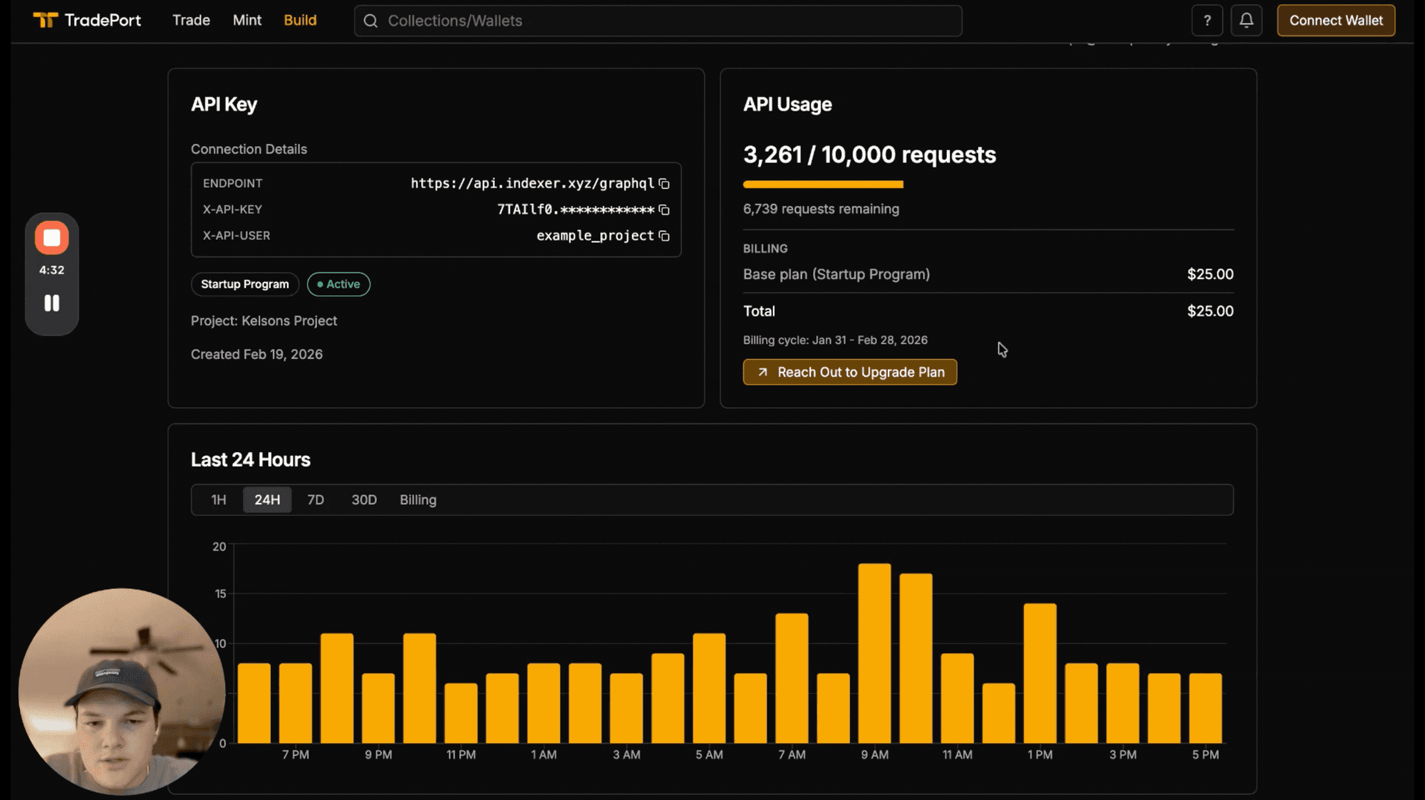 How to Instantly Generate API Keys on TradePort
